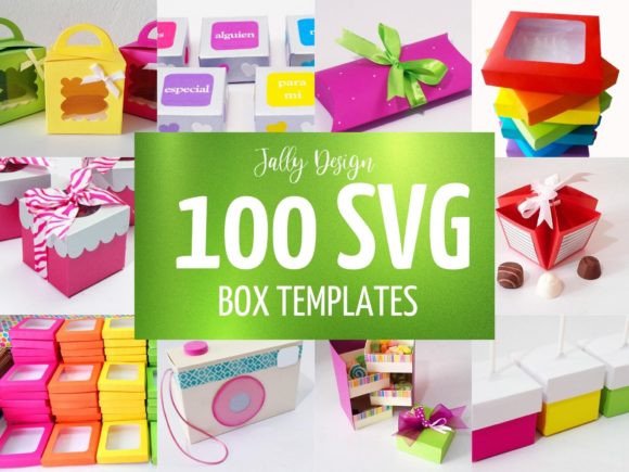 100 SVG Box Templates Vol.1: Packaging for Every Project