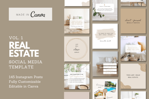 145 Real Estate Instagram Templates: Your New Design Asset
