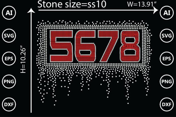 Alphabet Rhinestone Templates is a Rare Design Gem
