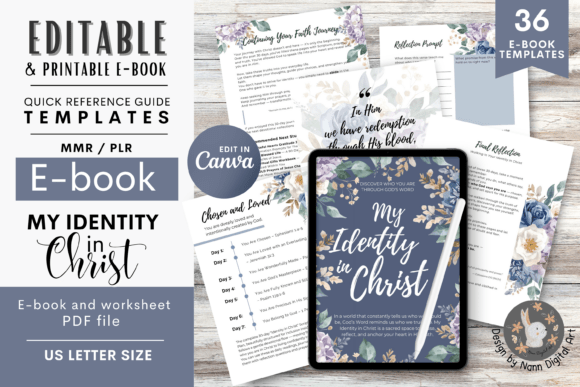 Bible Study Ebook Workbooks Templates: Designing for the Soul
