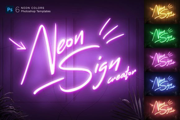 Create Stunning Neon Signs from Any Text or Shape
