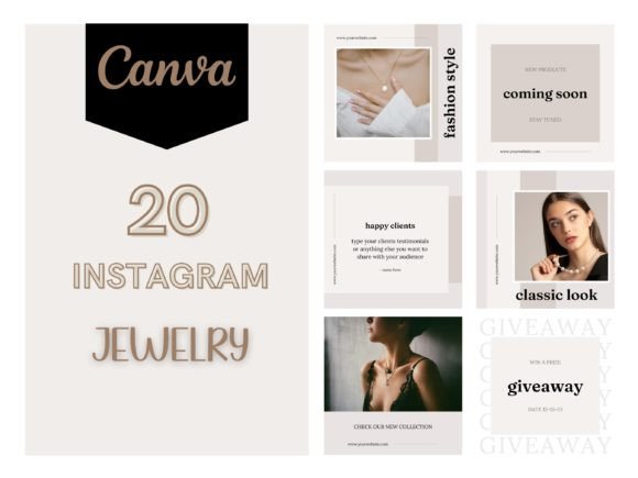 Elevate Your Brand: A Deep Dive into Jewelry Instagram Templates