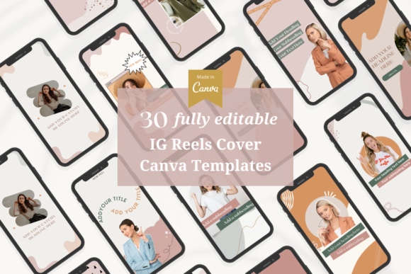 Keep Your Feed Perfect: Instagram Reels Cover Canva Templates