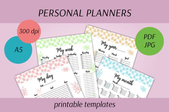 Organize Your Life with Minimalist Tropical Planners