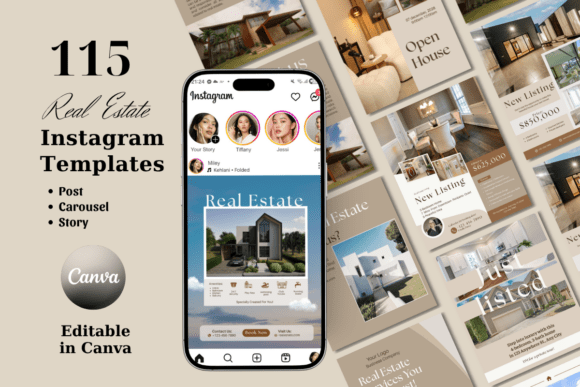 Real Estate Instagram Templates Canva Bu: A Modern Branding Toolkit