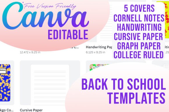 Streamline Your Publishing Workflow with Back to School Canva Editable Templates