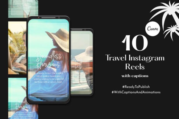Summer Travel Reels Templates | Canva: Your Instagram Game-Changer