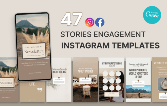 Transform Your Instagram Stories with 47 Engagement Templates