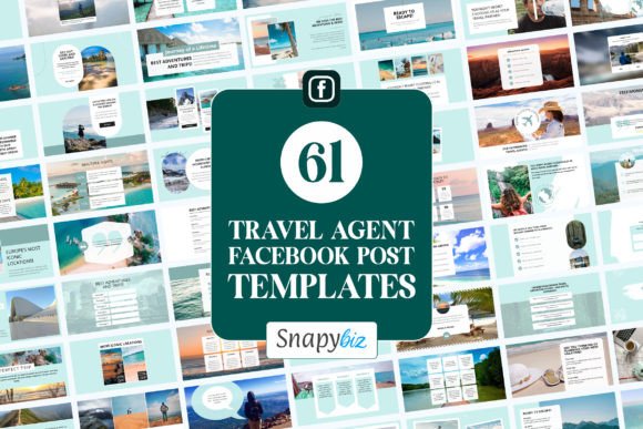 Travel Facebook Post Canva Templates for Social Media Growth